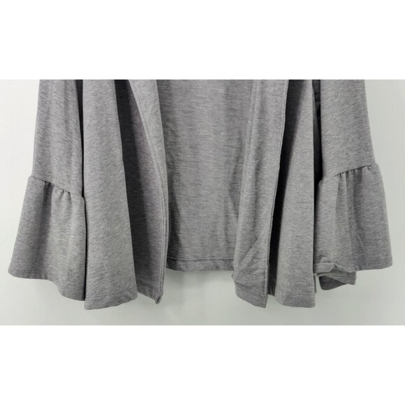 Lane Bryant Gray Short Cardigan with Pearl Detailing Size 26/28 - Picture 4 of 8